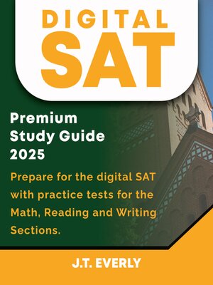 cover image of Digital SAT Premium Study Guide 2025